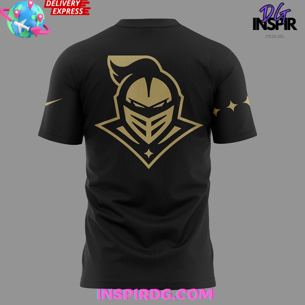 Ucf Knights Football 2024 Black T-Shirt - Image 3