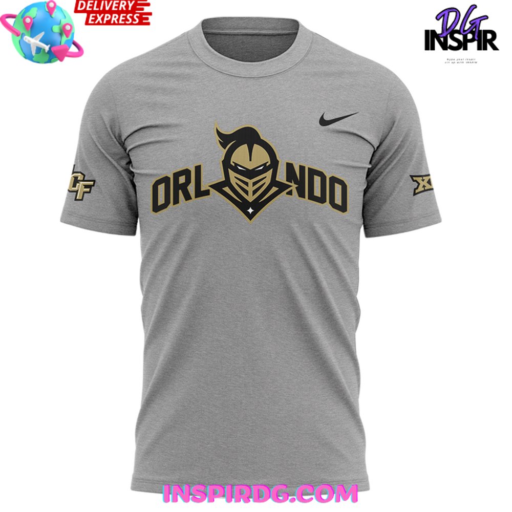 Ucf Knights Softball 2025 Grey T-Shirt - Image 2