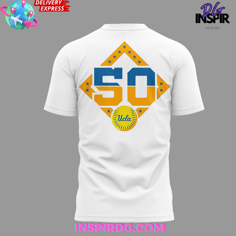 Ucla Bruins 50Th Softball Anniversary 'Here To Win' Nike Shirt Collection - Image 3