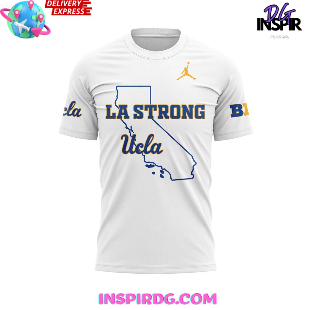 Ucla Men’S Basketball La Strong Special T-Shirt - Image 2