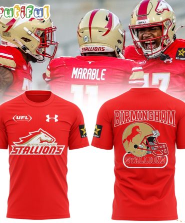 Ufl Birmingham Stallions 2024 Football T Shirt