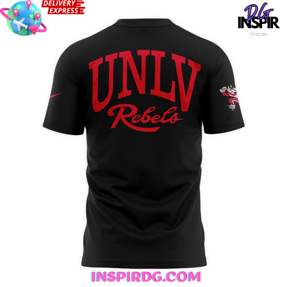 Unlv Rebels Football 2024 T-Shirt - Image 3
