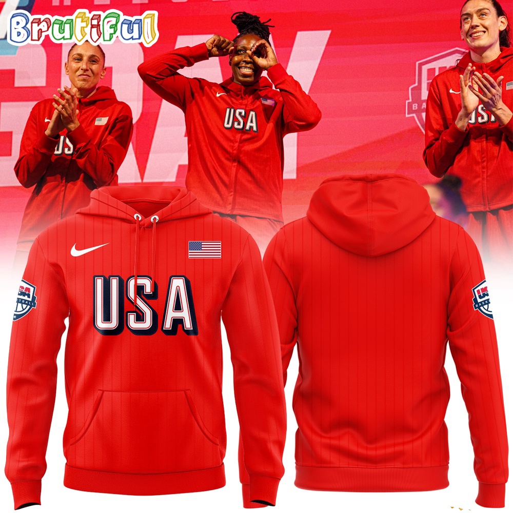 Usa Basketball 2024 Hoodie Shirt