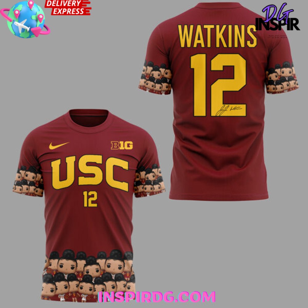 Usc Trojans Juju Watkins Player Of The Year Special T-Shirt - Image 2