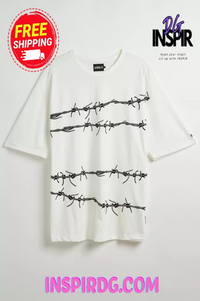 Urban Outfitters Ajobyajo Barbed Wire Tee - Image 2