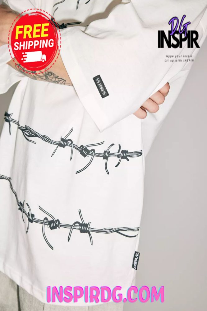 Urban Outfitters Ajobyajo Barbed Wire Tee - Image 5