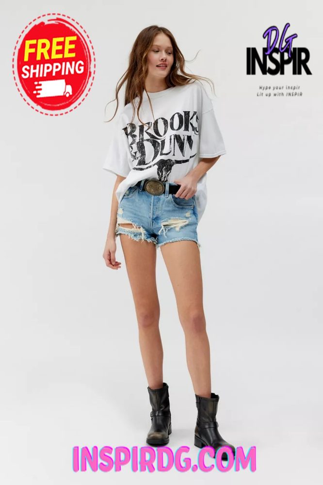 Urban Outfitters Brooks & Dunn Oversized Graphic Tee - Image 2