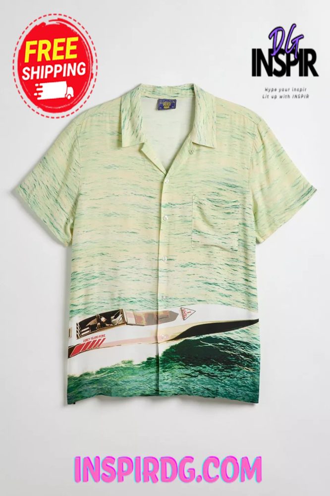 Urban Outfitters Coney Island Picnic Factory Team Camp Shirt - Image 2