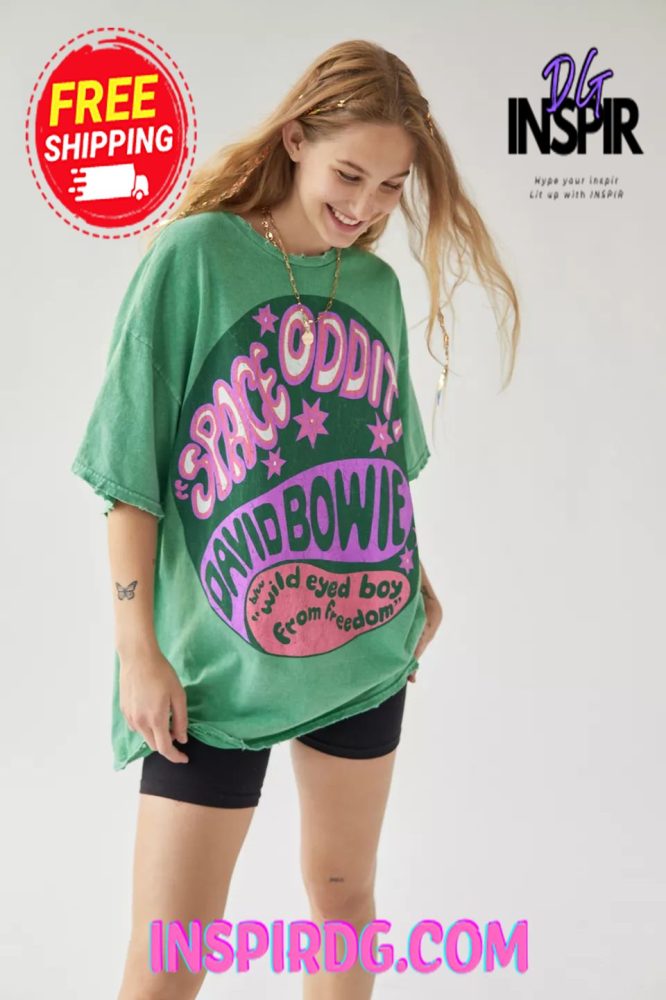 Urban Outfitters David Bowie Space Oddity T-Shirt Dress