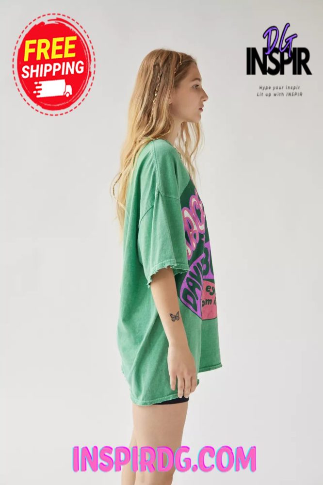 Urban Outfitters David Bowie Space Oddity T-Shirt Dress - Image 3