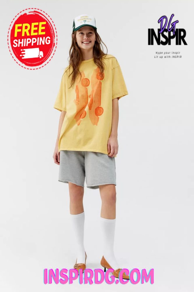 Urban Outfitters Photoreal Car T-Shirt Dress