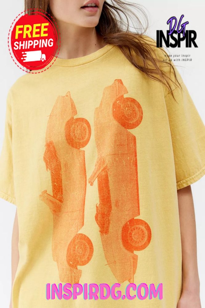 Urban Outfitters Photoreal Car T-Shirt Dress - Image 2