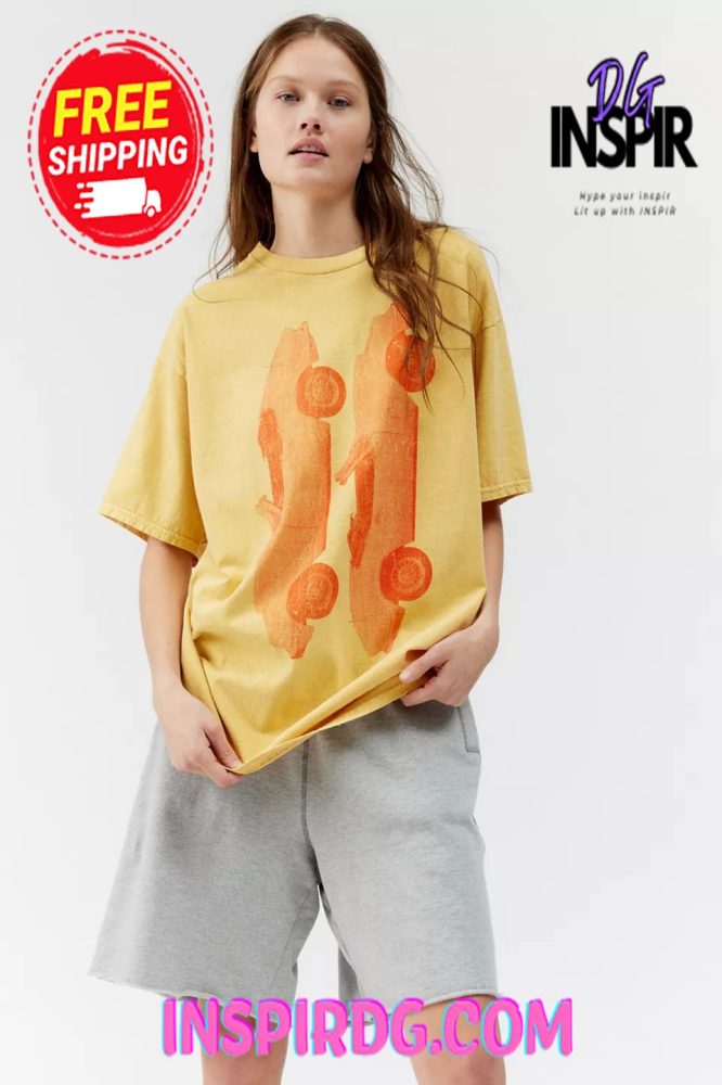 Urban Outfitters Photoreal Car T-Shirt Dress - Image 3