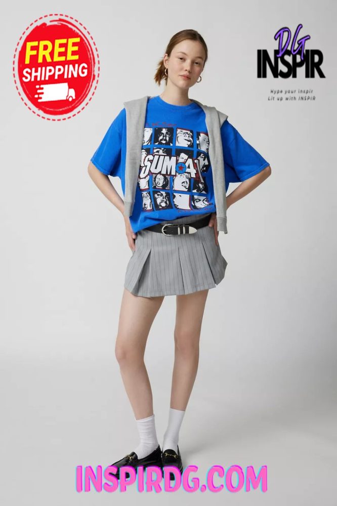 Urban Outfitters Smashing Pumpkins Collage Black T-Shirt Dress - Image 2