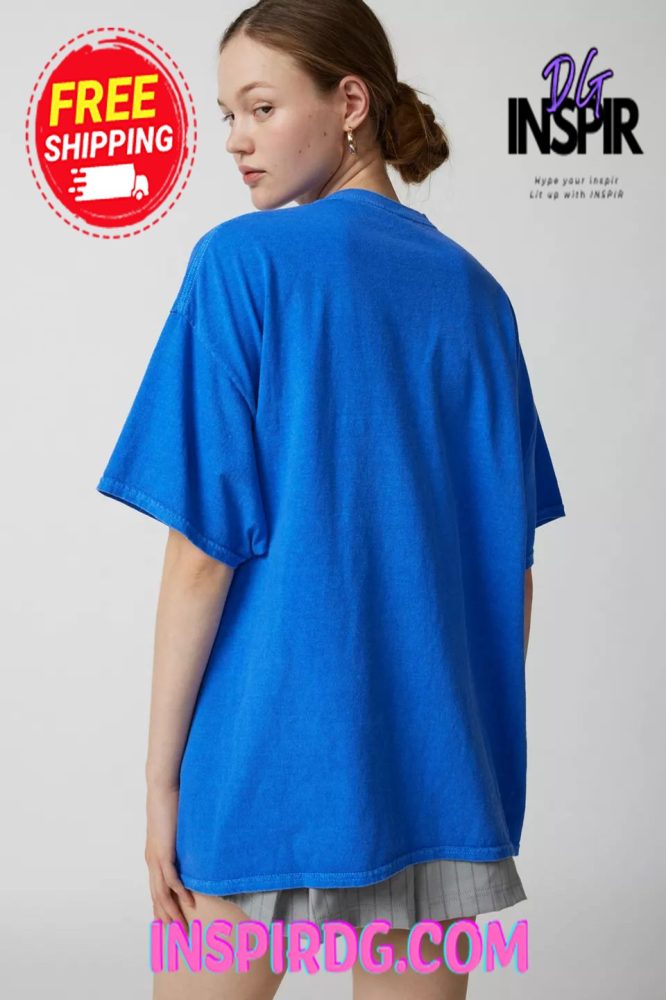 Urban Outfitters Smashing Pumpkins Collage Black T-Shirt Dress - Image 4