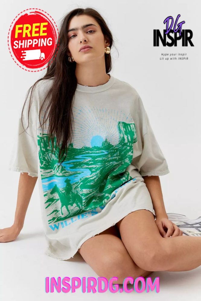 Urban Outfitters Willies Reserve Cowboy Distressed Tee - Image 4