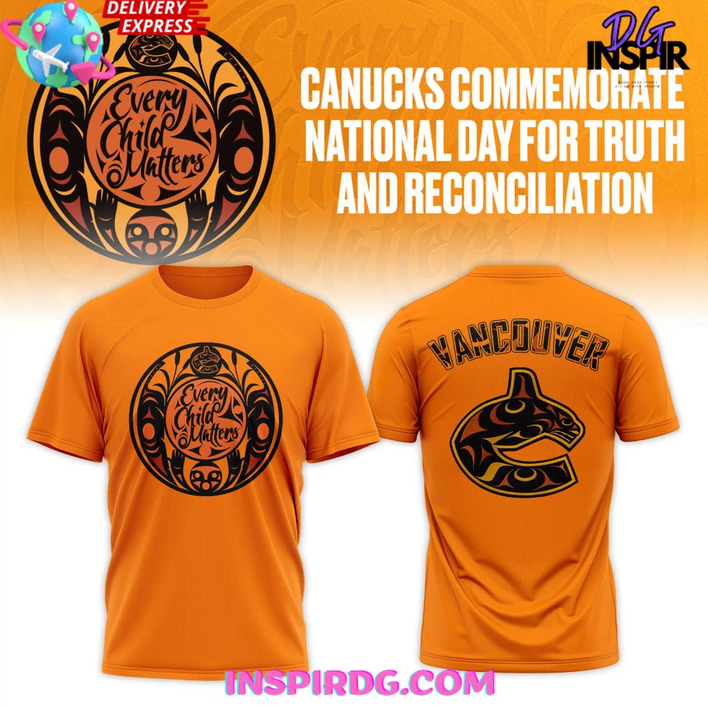 Vancouver Canucks National Day For Truth And Reconciliation T-Shirt