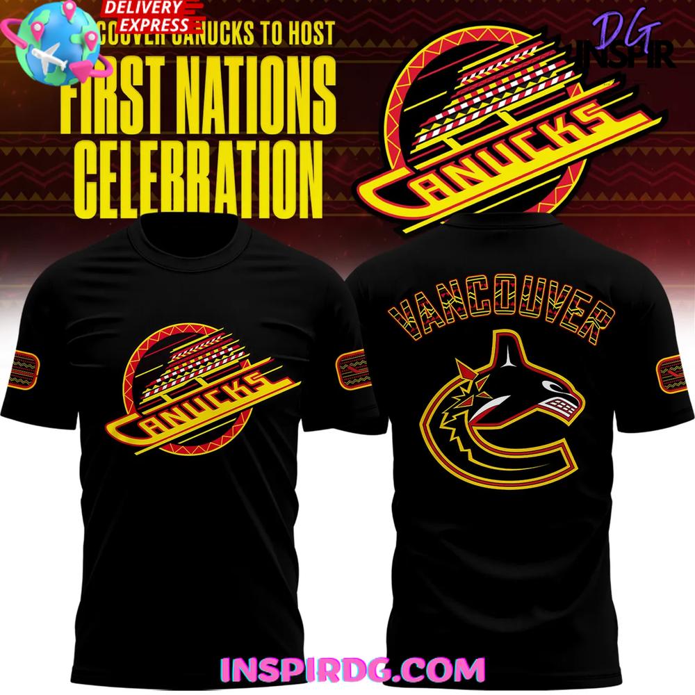 Vancouver Canucks National Indigenous History Month 2025 Shirt Collection