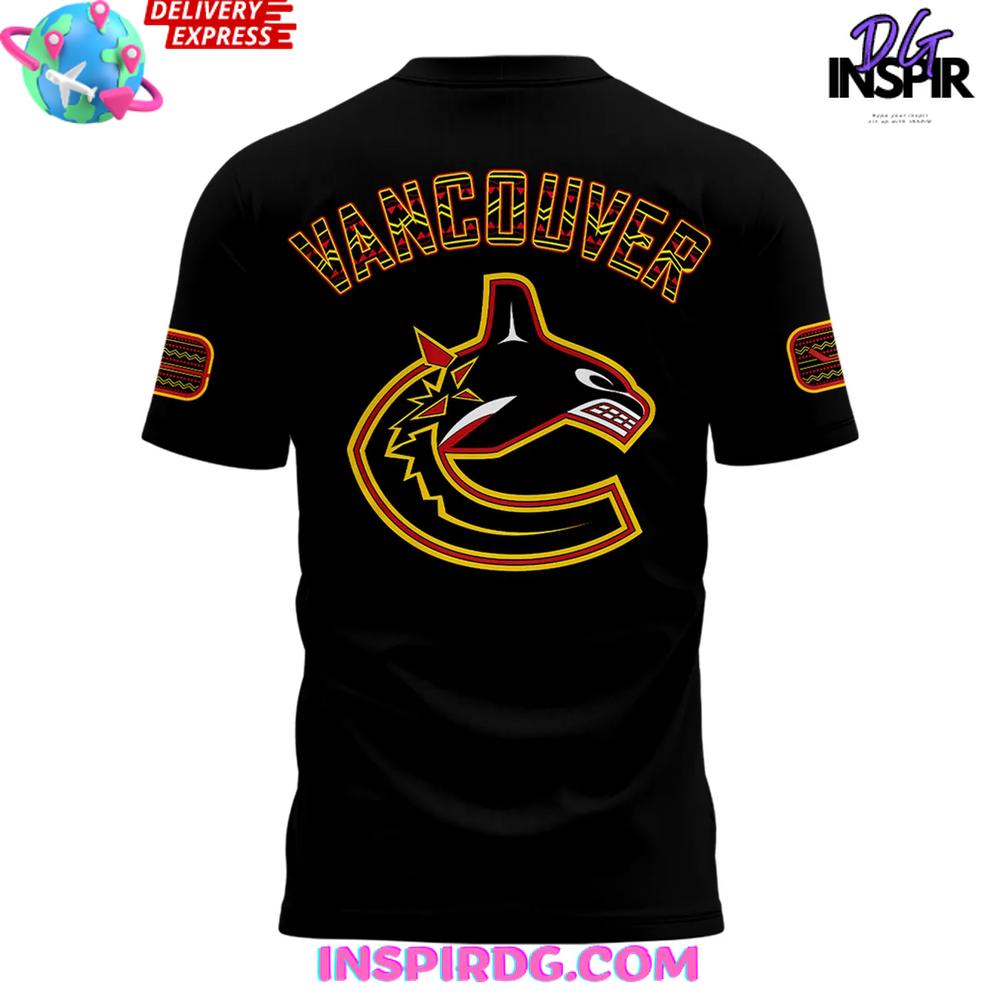 Vancouver Canucks National Indigenous History Month 2025 Shirt Collection - Image 3