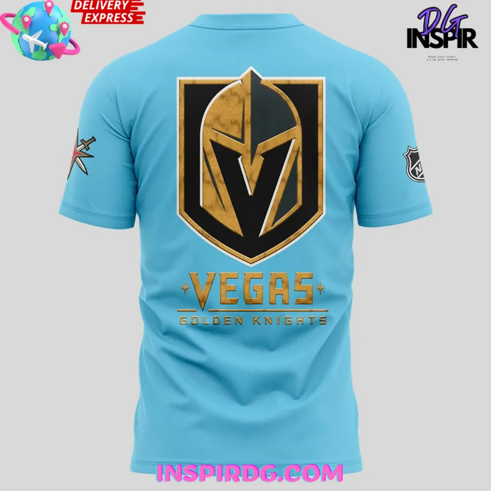 Vegas Golden Knights Autism Awareness 2025 T-Shirt - Image 3