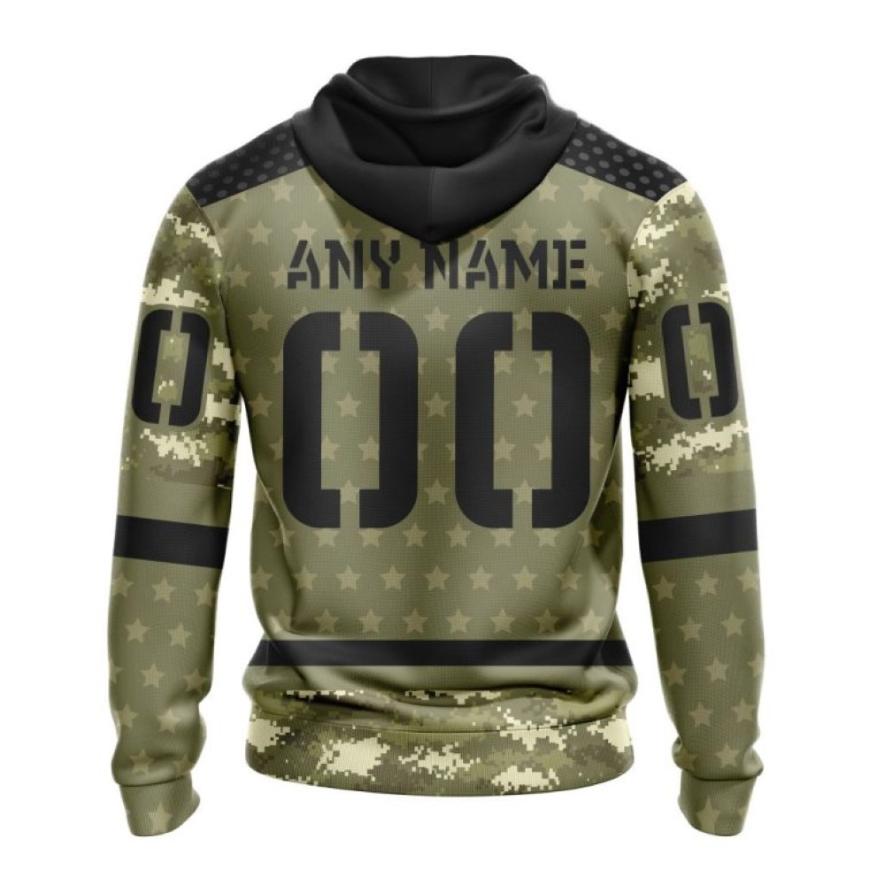Personalized Nhl Vegas Golden Knights Hoodie Special Camo Military Appreciation All Over Print 3D Hoodie Unisex Hoodie - Image 2