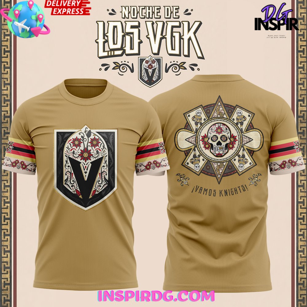 Vegas Golden Knights Noche De Los Vgk 2024 T-Shirt