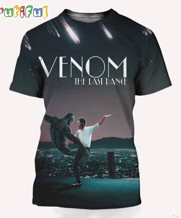 Venom The Last Dance Til Death Do They Part 3D T Shirt, Venom The Last Dance Shirt