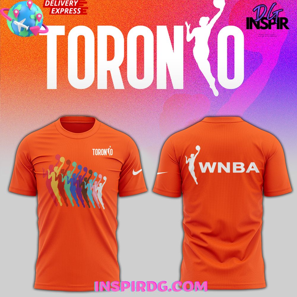 Wnba Toronto New 2025 Orange T-Shirt