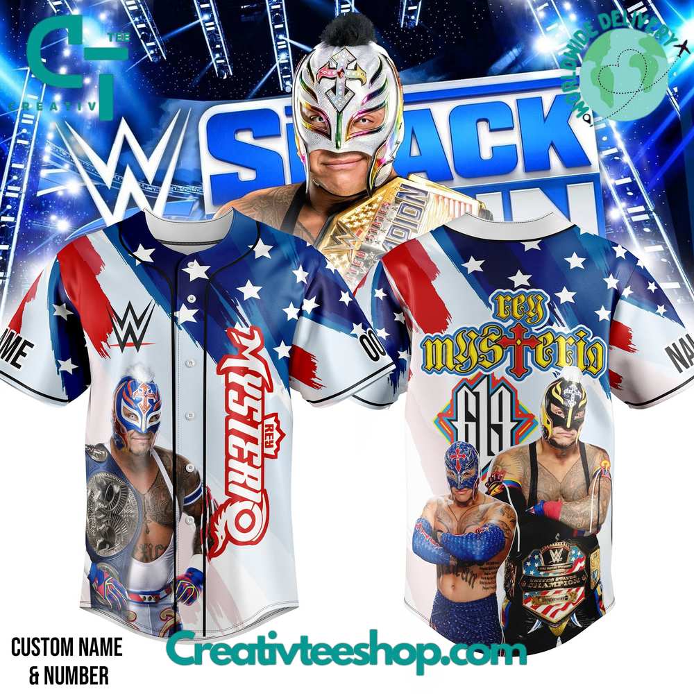 Wwe Rey Mysterio Baseball Jersey