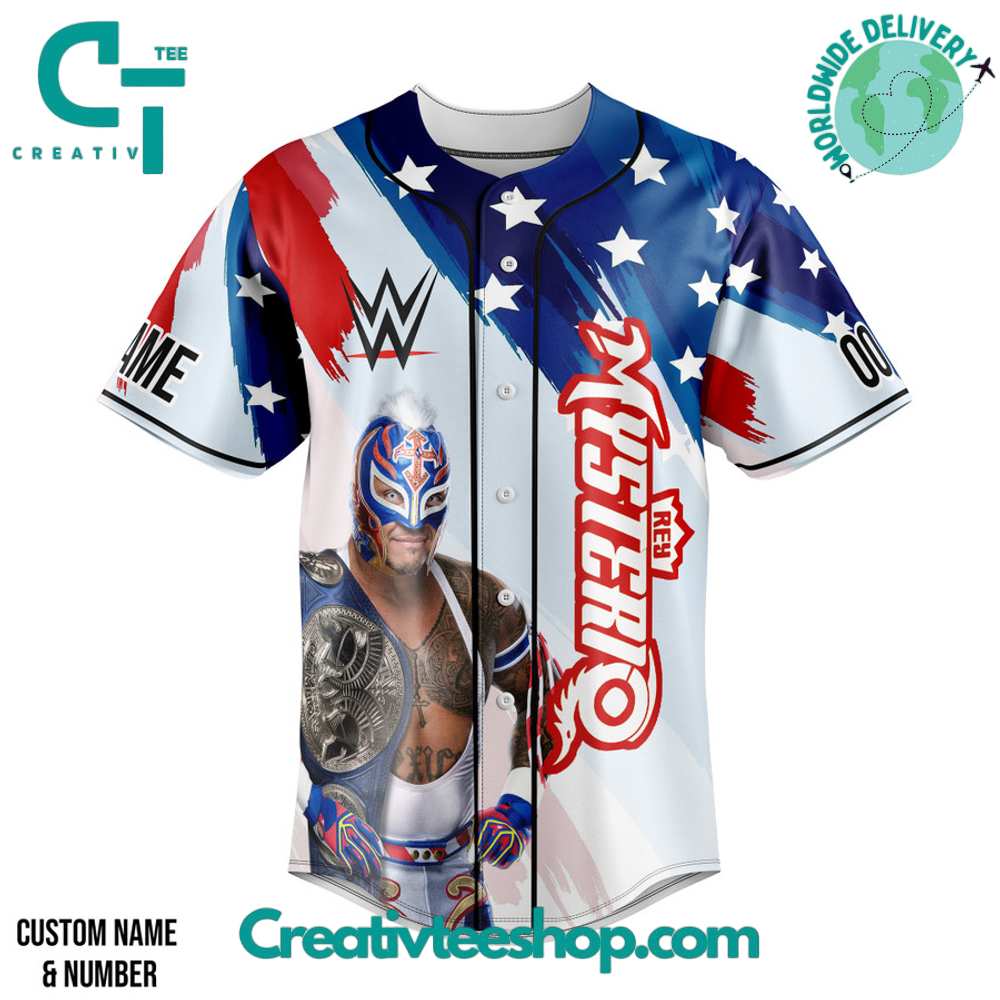 Wwe Rey Mysterio Baseball Jersey - Image 2