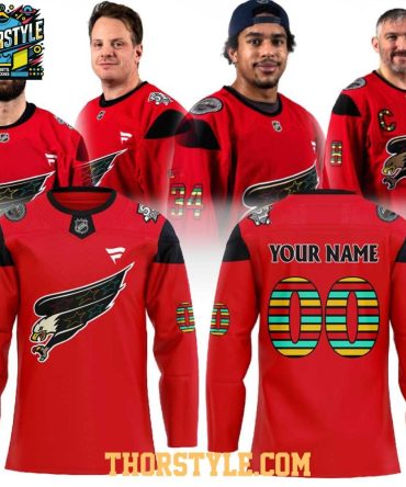 Washington Capitals Black History 2026 Month Personalized Hockey Jersey