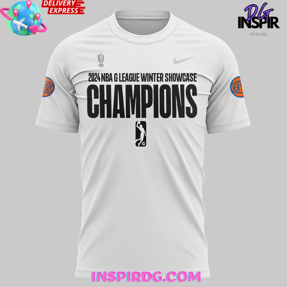 Westchester Knicks 2024 Nba G League Champions Special T-Shirt - Image 2
