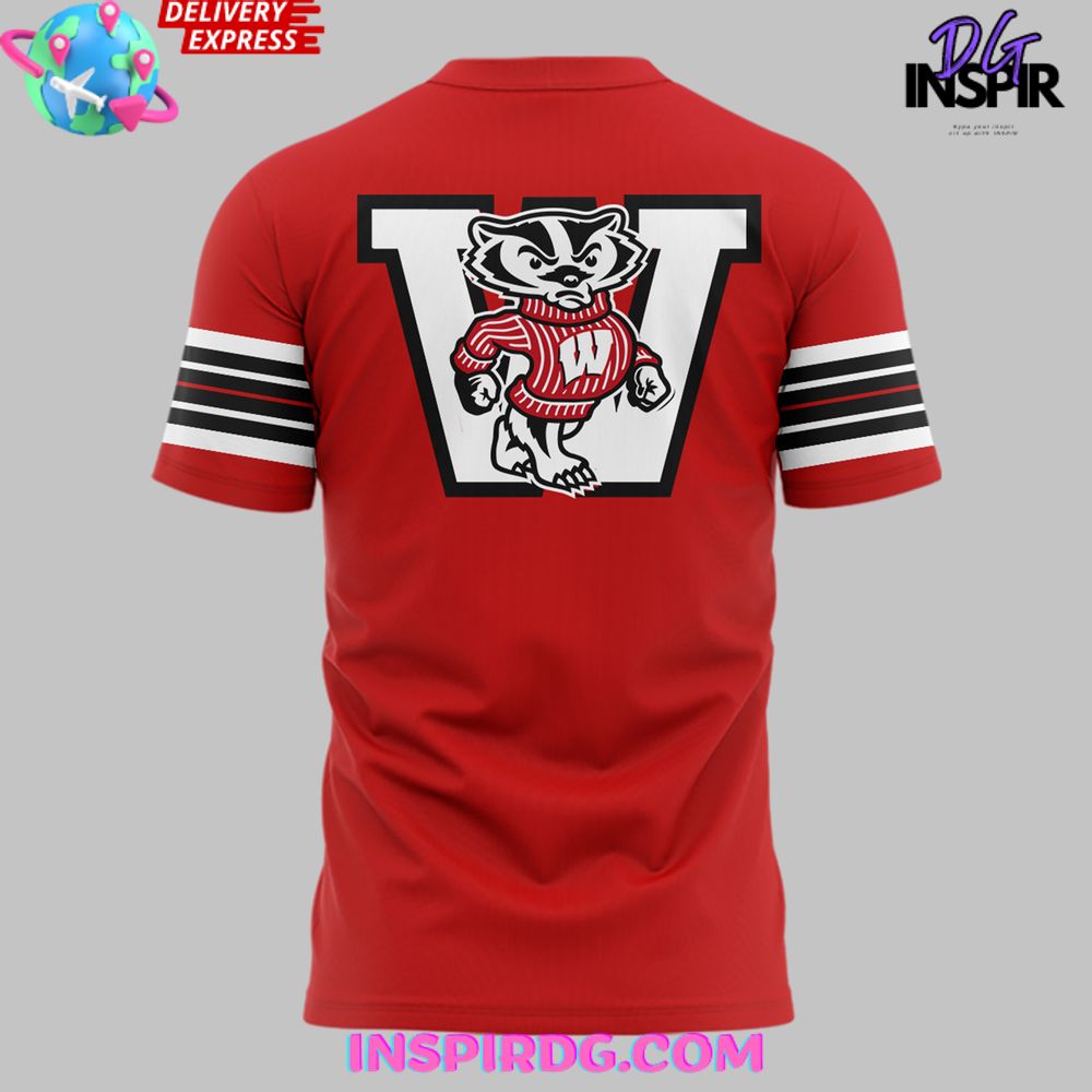 Wisconsin Badgers Frozen Confines Wisconsin 2025 T-Shirt - Image 3
