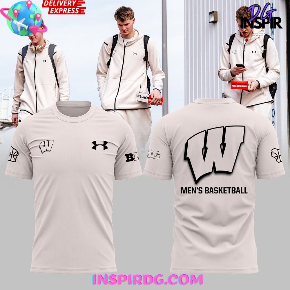 Wisconsin Badgers Men'S Basketball 2025 T-Shirt