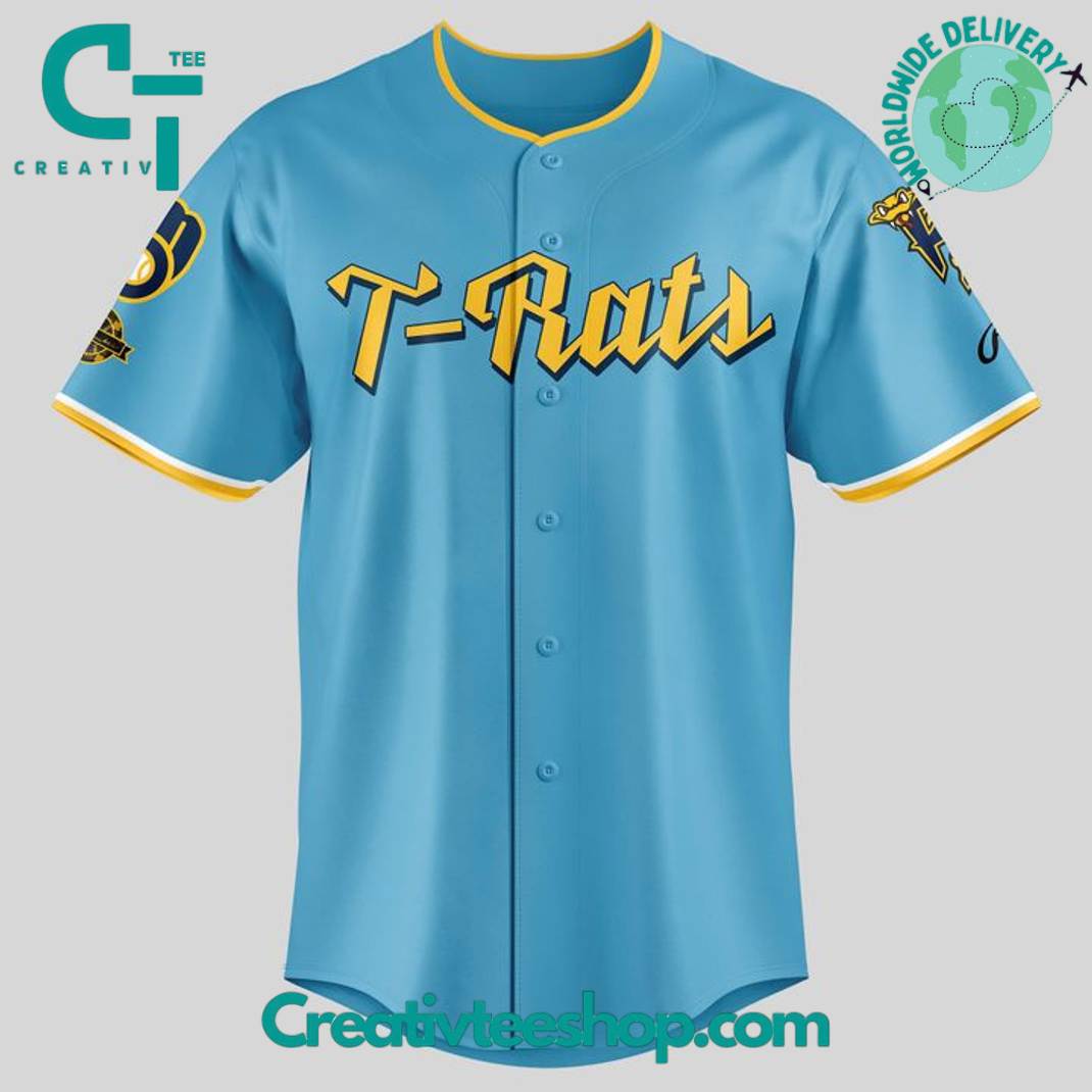 Wisconsin Timber Rattlers 2025 Brewers Sunday Rawlings Special Baseball Jersey - Image 2