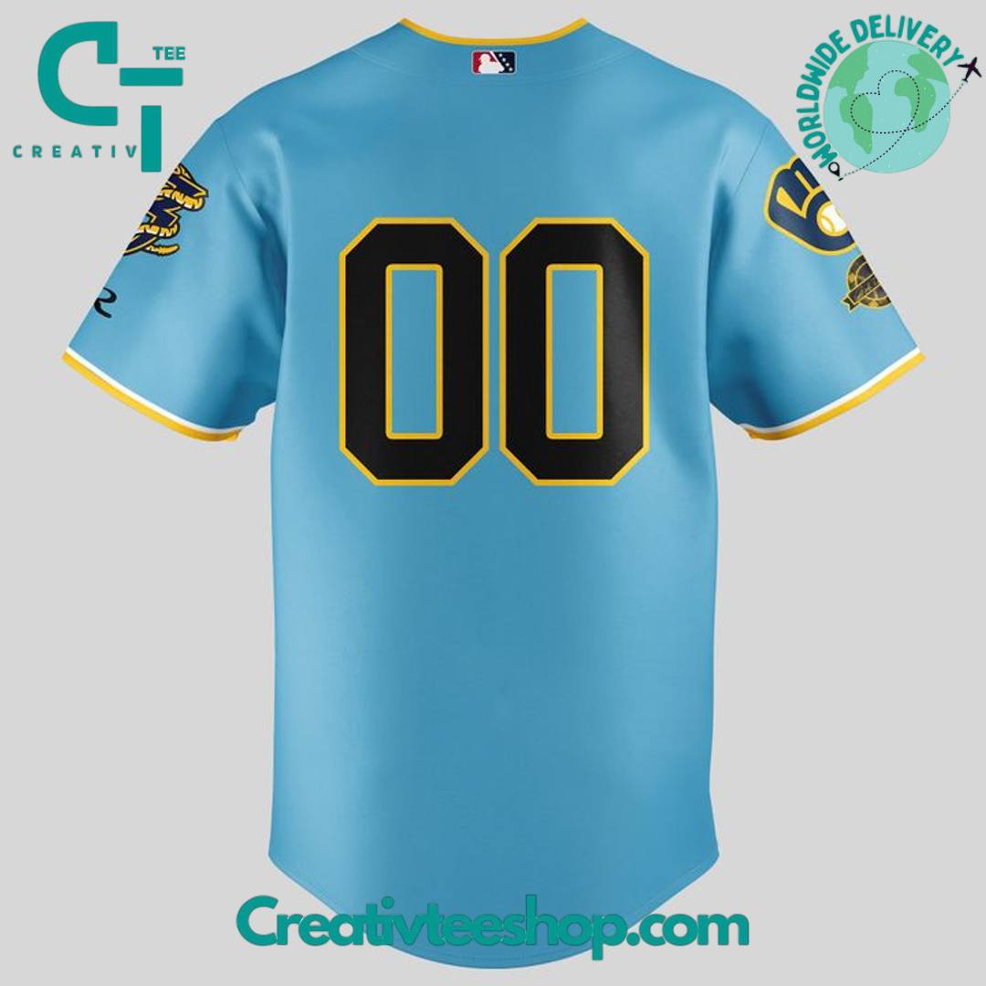 Wisconsin Timber Rattlers Brewers Sunday Rawlings Personalized Baseball Jersey - Image 3