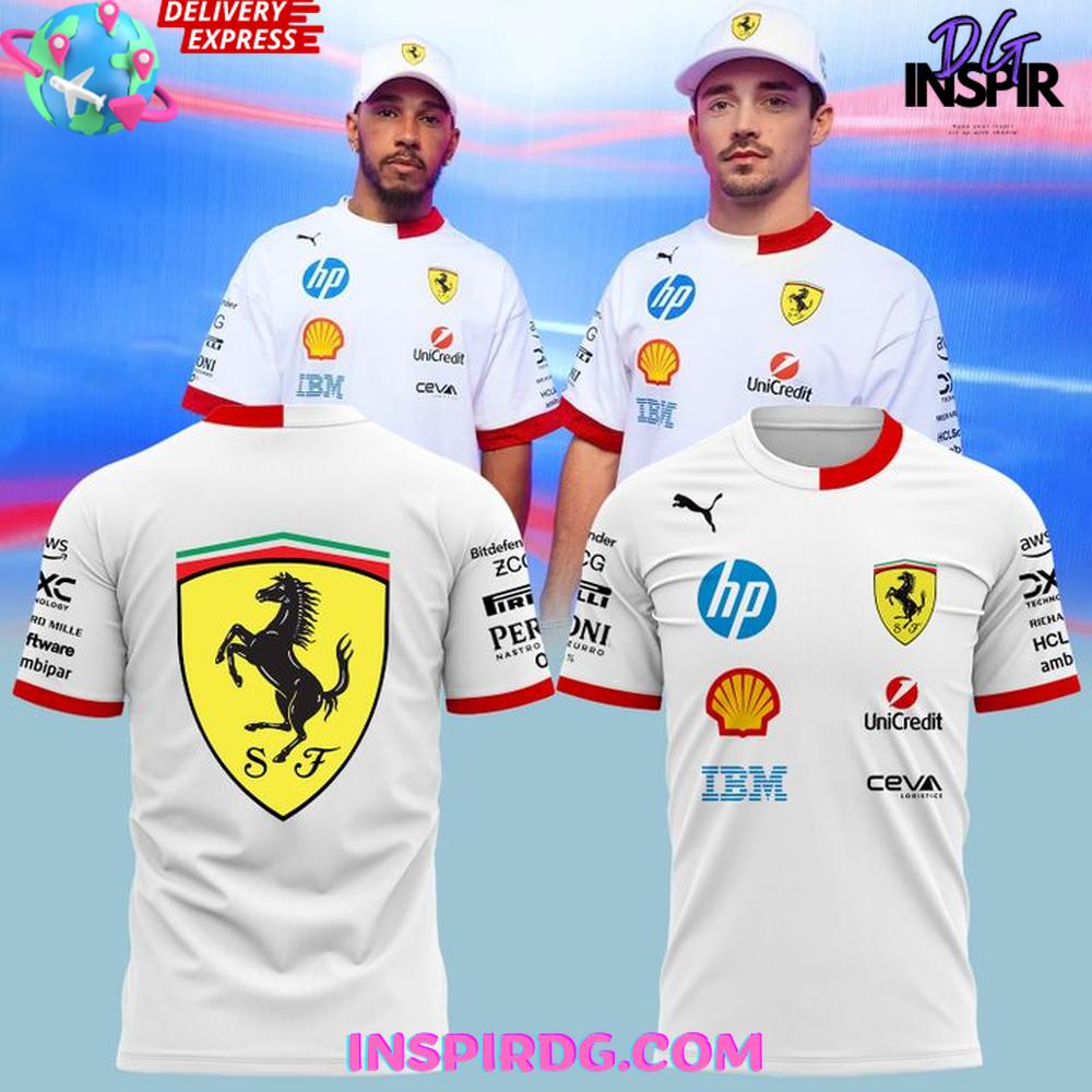 Puma Scuderia Ferrari F1 2025 Driver'S T-Shirt
