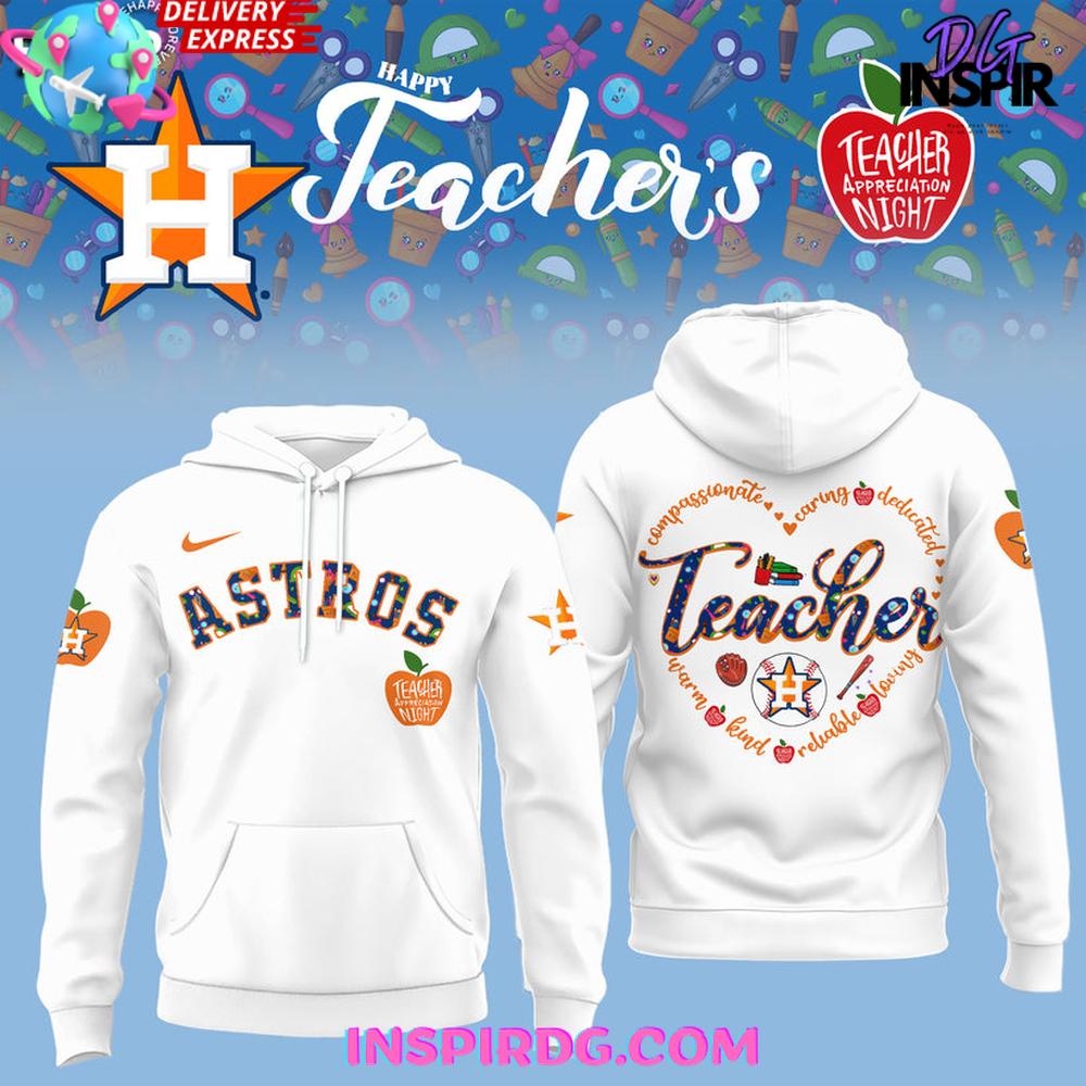 Houston Astros Teacher Night 2025 Collection Shirt - Image 2