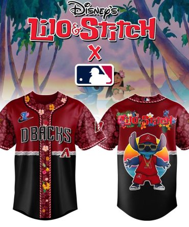 Arizona Diamondbacks Mlb X Lilo & Stitch Jersey