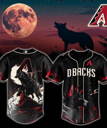 Arizona Diamondbacks Mlb X Wolf Baseball Jersey