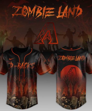 Arizona Diamondbacks Mlb X Zombieland Baseball Jersey