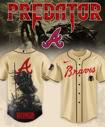 Atlanta Braves Mlb X Predator Baseball Jersey