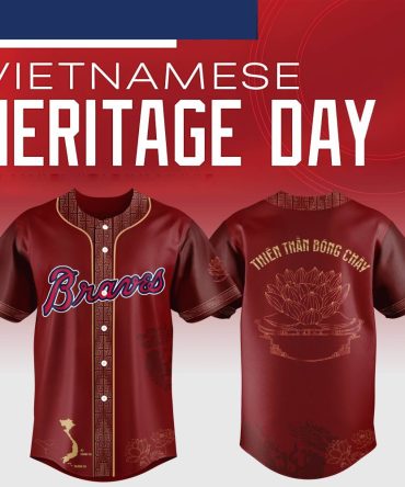 Atlanta Braves Mlb X Vietnamese Heritage Night Baseball Jersey