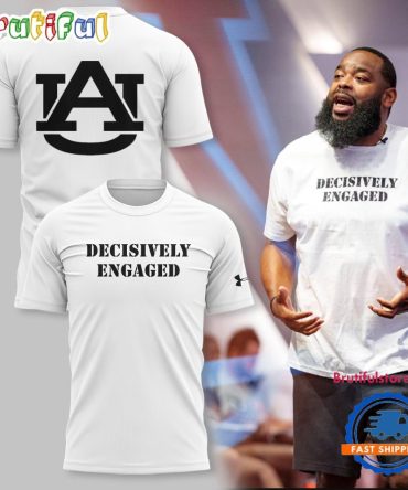 Auburn Tigers Football Decisively Engaged T Shirt