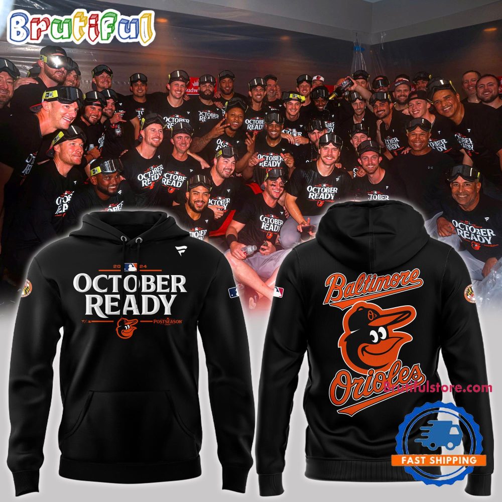 Baltimore Orioles 2024 Mlb Postseason October Ready 3D Shirt