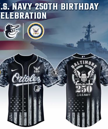 Baltimore Orioles Mlb X 250 U.S. Navy Baseball Jersey