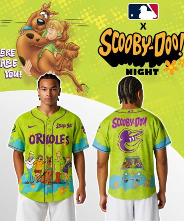 Baltimore Orioles Mlb X Scooby Doo Baseball Jersey