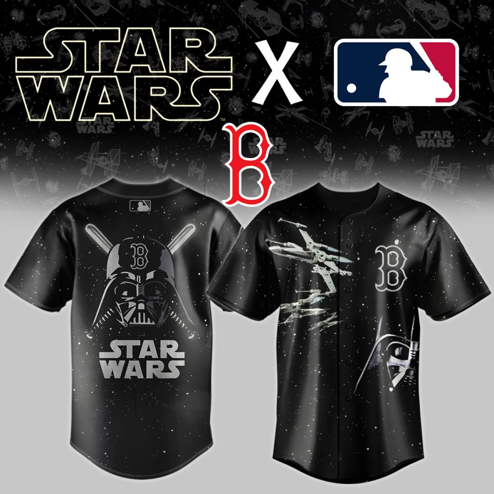 Boston Red Sox X Star Wars Baseball Jersey