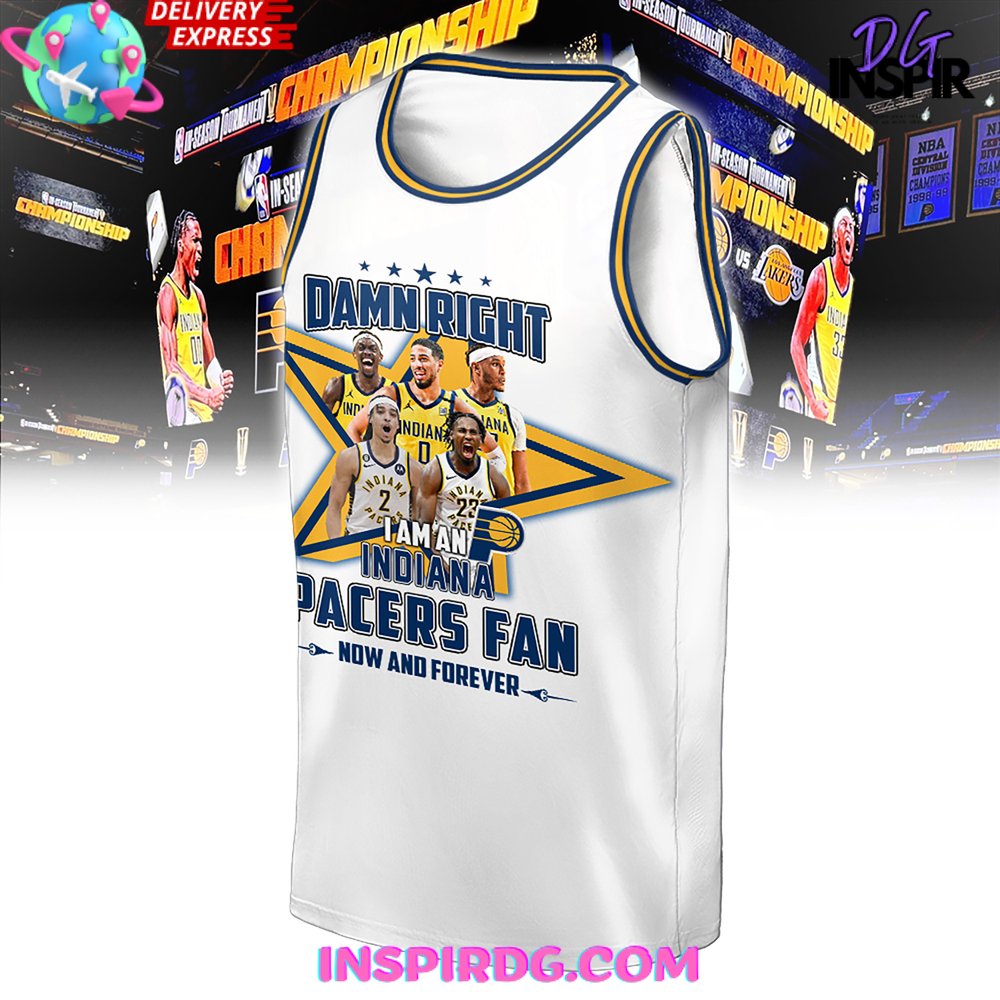 Damn Right Indiana Pacers Fan Forever Premium Shirt - Image 12