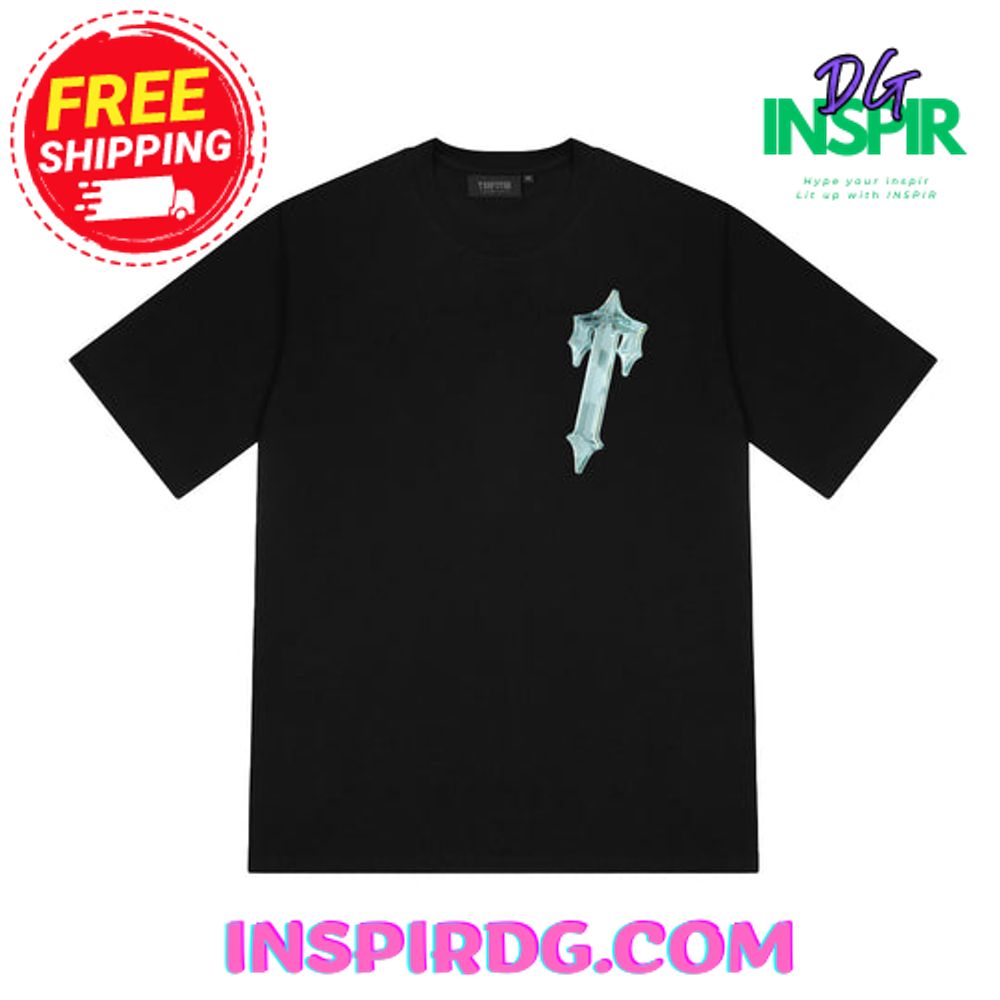Trapstar Diamond In The Rough 20 Tshirt Black - Image 2